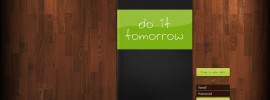 Do It Tomorrow